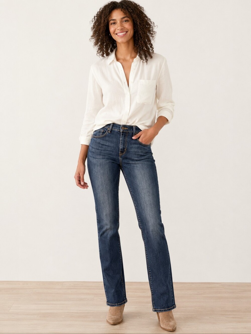 ❤️ LEVIS 505 STRAIGHT LEG JEANS, 10 (30)